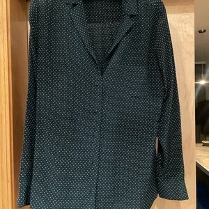 Sezane Polka Dot Shirt